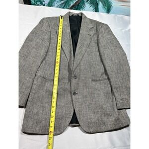 Hagar Men's Suit Sports Jacket Tweed, Gray Chest 42 sleeve 25-26.